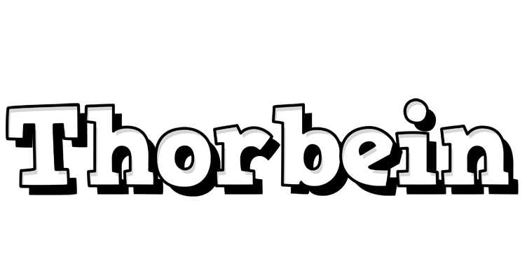 Thorbein snowing logo