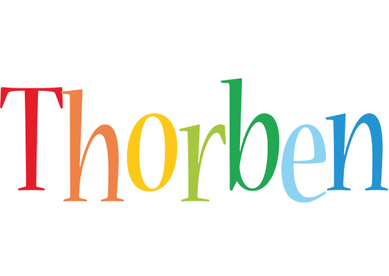Thorben birthday logo