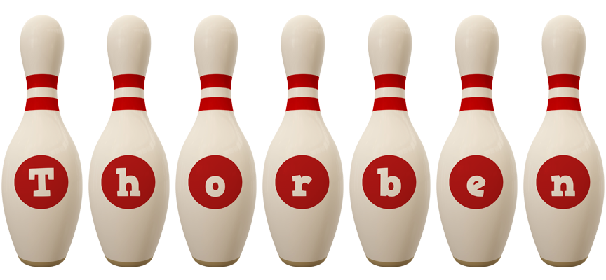 Thorben bowling-pin logo