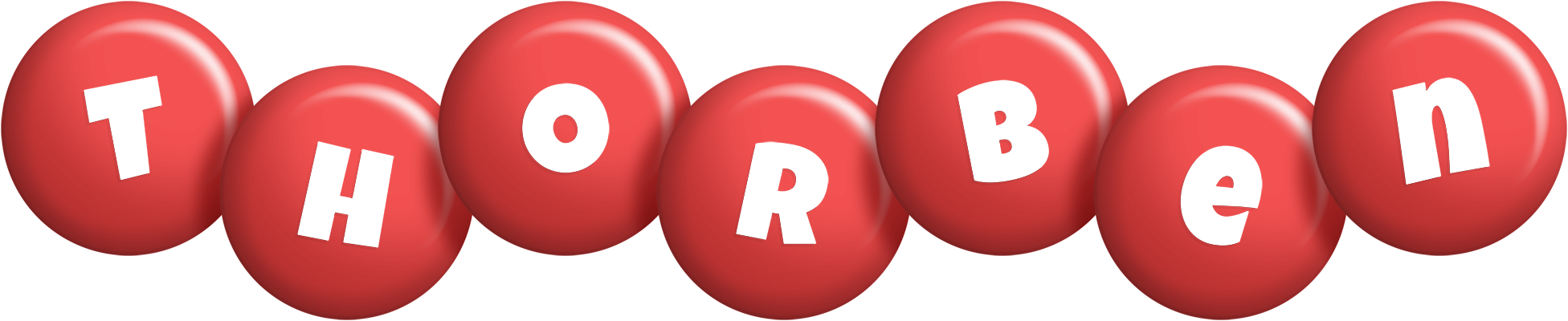 Thorben candy-red logo