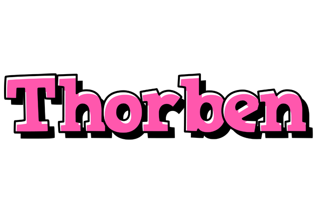 Thorben girlish logo