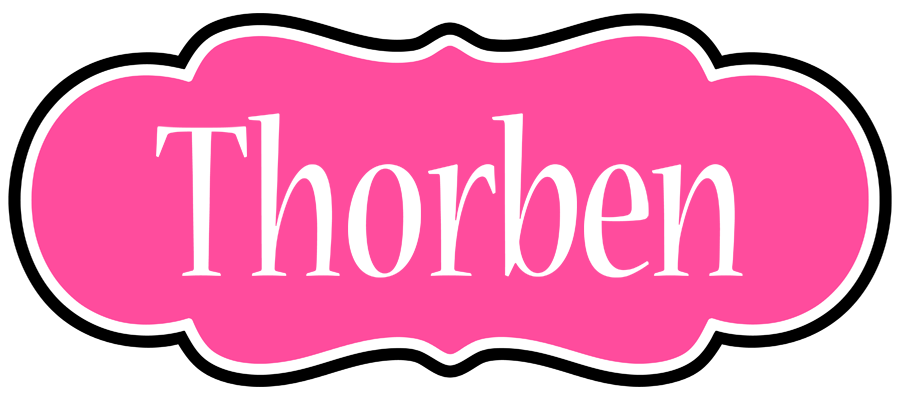 Thorben invitation logo