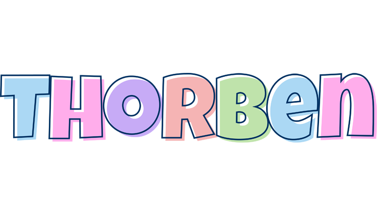 Thorben pastel logo