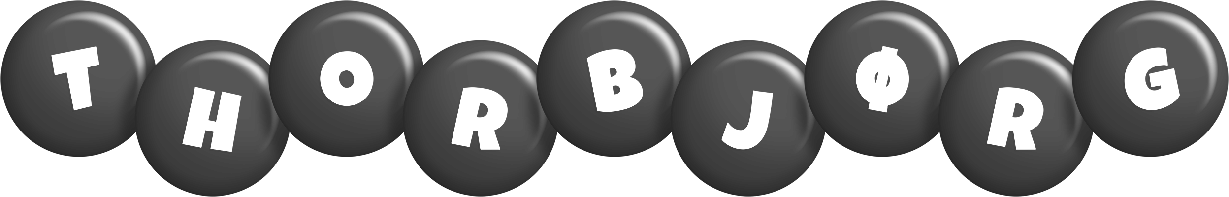 Thorbjørg candy-black logo