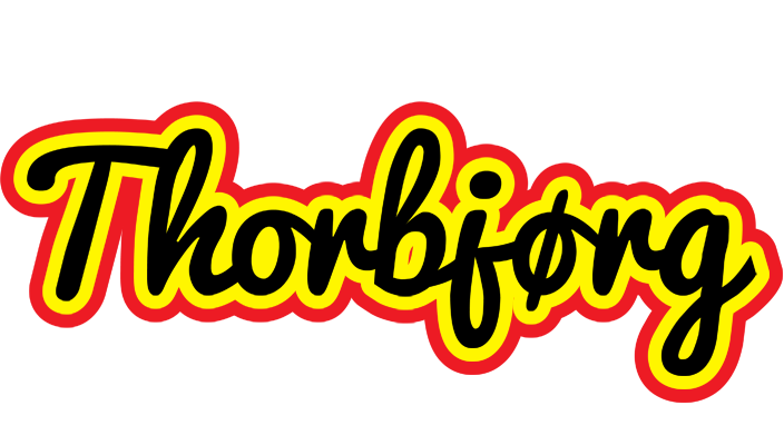 Thorbjørg flaming logo