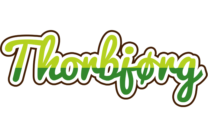 Thorbjørg golfing logo