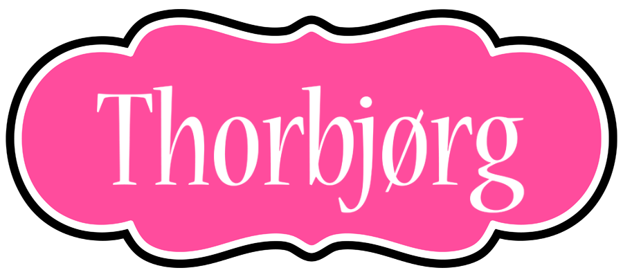 Thorbjørg invitation logo