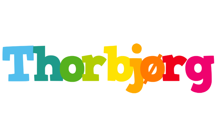 Thorbjørg rainbows logo
