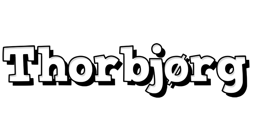 Thorbjørg snowing logo