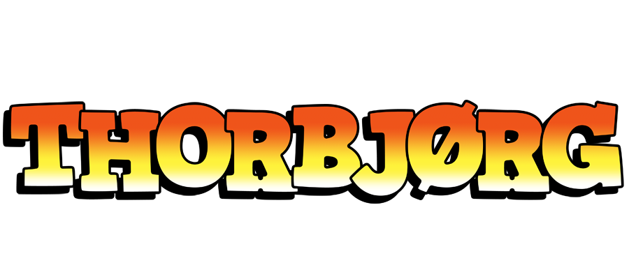Thorbjørg sunset logo