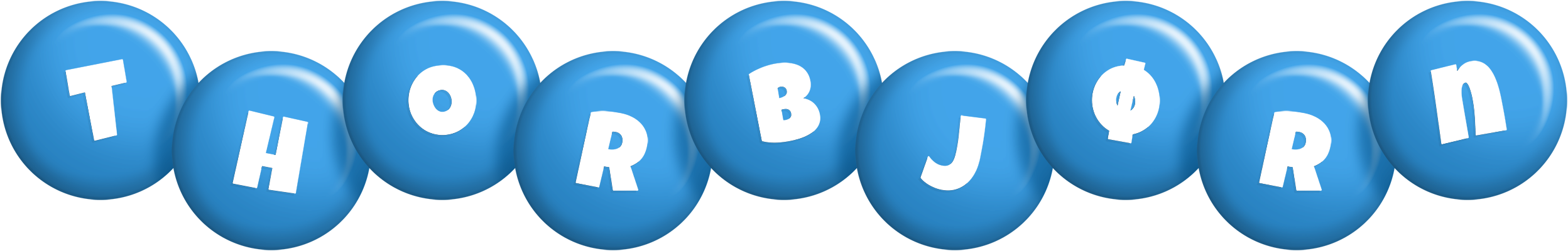 Thorbjørn candy-blue logo
