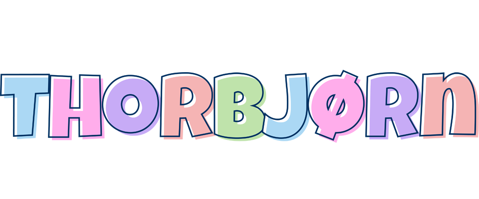 Thorbjørn pastel logo