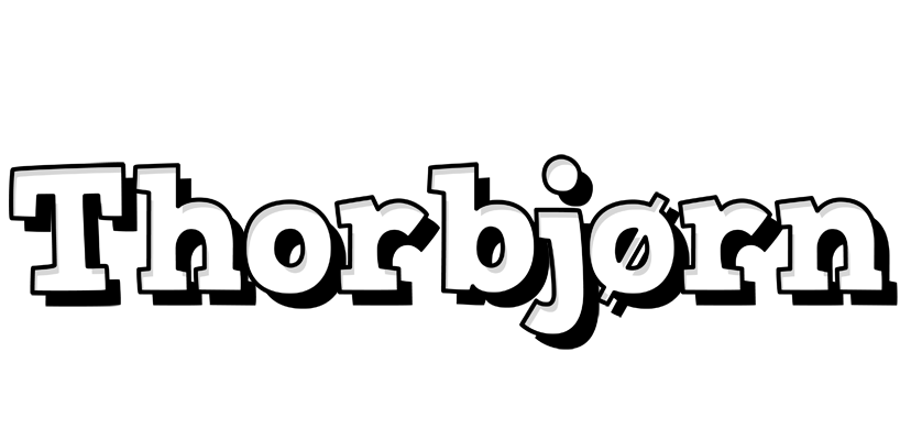 Thorbjørn snowing logo