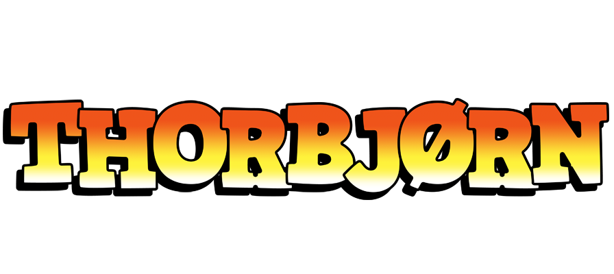 Thorbjørn sunset logo