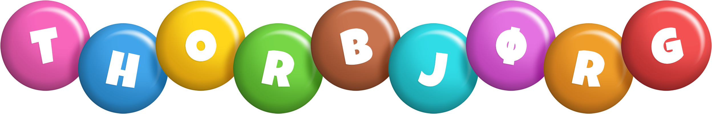 Thorbjørg candy logo