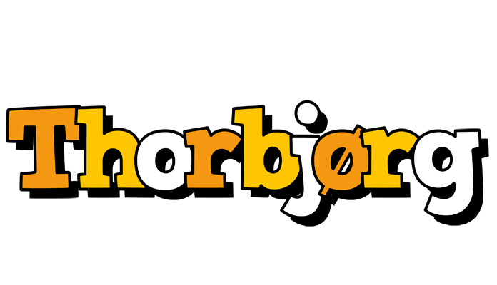 Thorbjørg cartoon logo