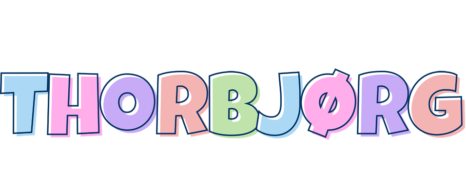 Thorbjørg pastel logo