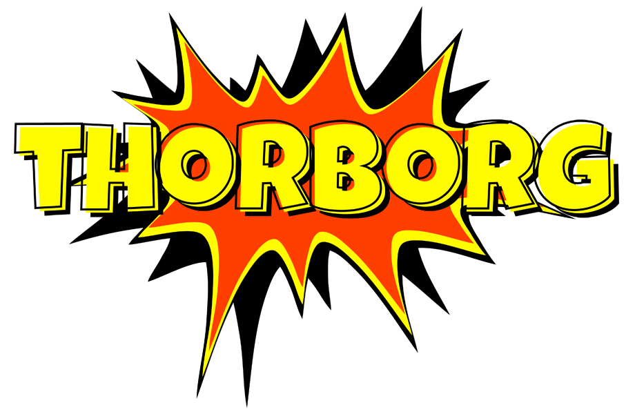 Thorborg bazinga logo