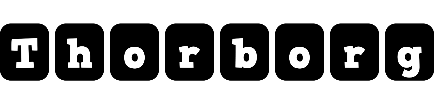 Thorborg box logo