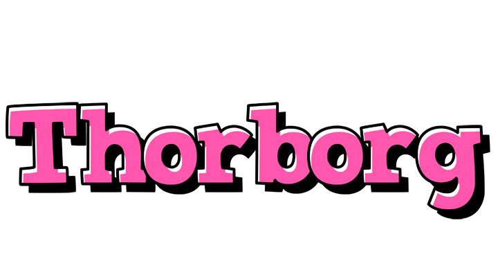 Thorborg girlish logo