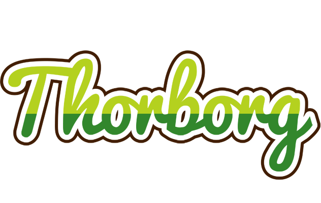 Thorborg golfing logo
