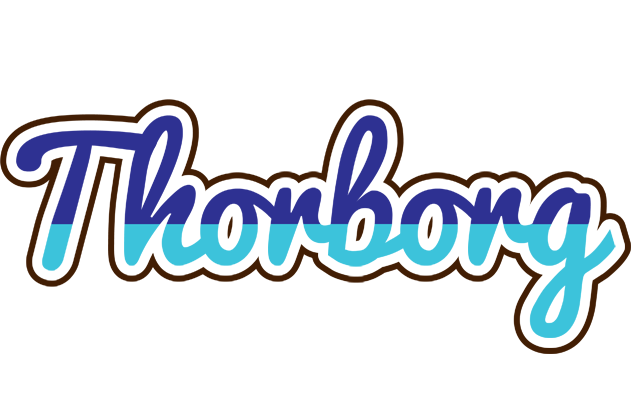 Thorborg raining logo