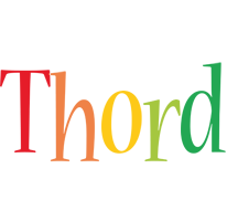 Thord birthday logo