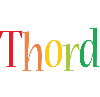 Thord birthday logo