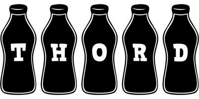 Thord bottle logo