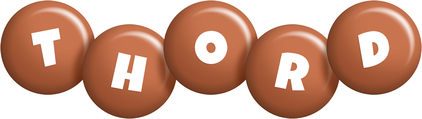 Thord candy-brown logo