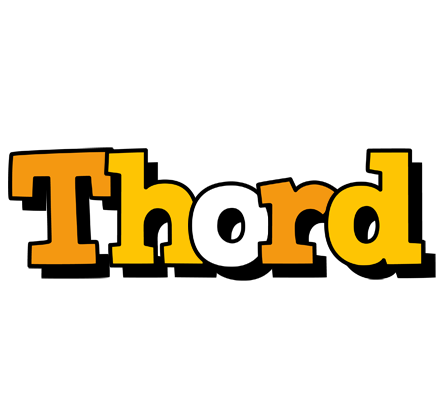Thord cartoon logo