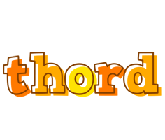 Thord desert logo
