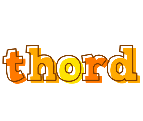 Thord desert logo