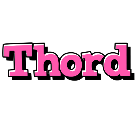 Thord girlish logo