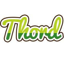 Thord golfing logo