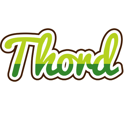 Thord golfing logo