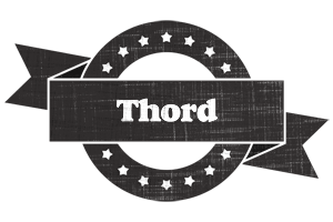Thord grunge logo
