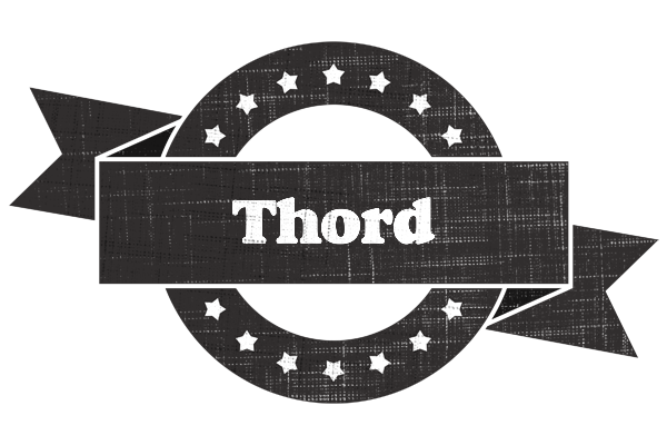 Thord grunge logo
