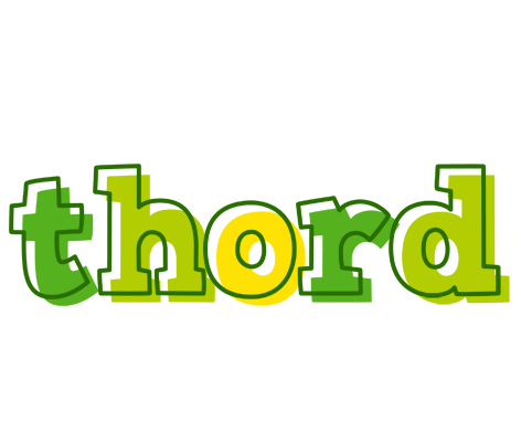 Thord juice logo
