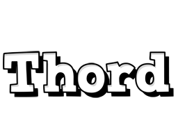 Thord snowing logo