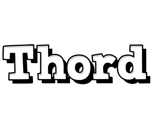 Thord snowing logo