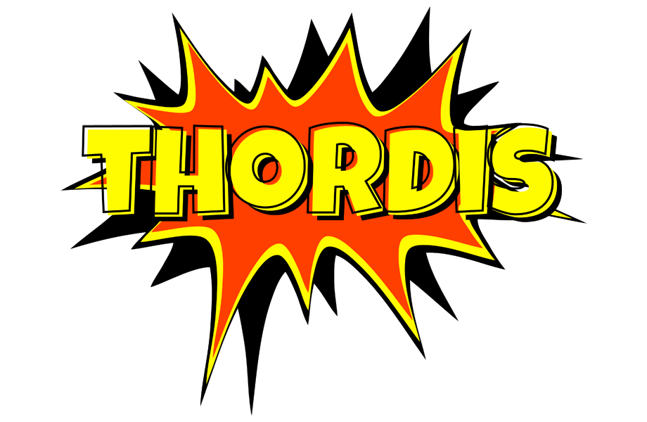 Thordis bazinga logo