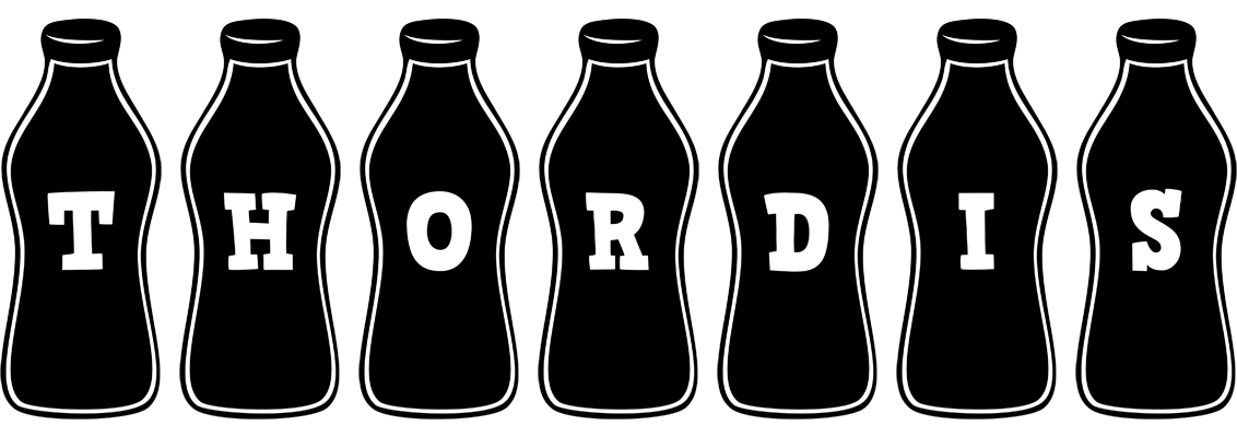 Thordis bottle logo