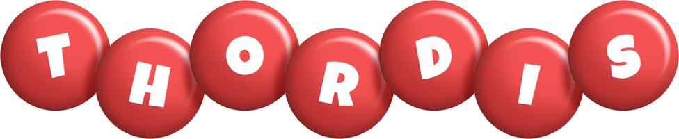 Thordis candy-red logo