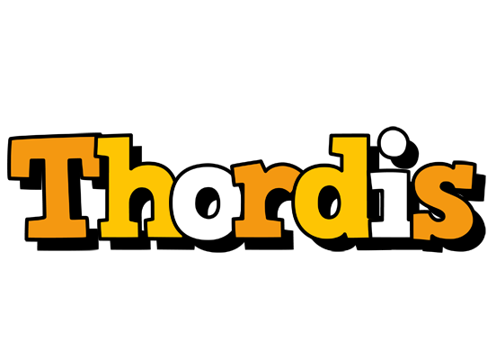 Thordis cartoon logo