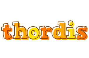 Thordis desert logo