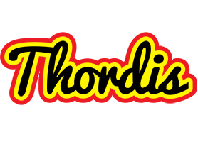 Thordis flaming logo