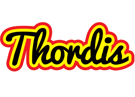 Thordis flaming logo