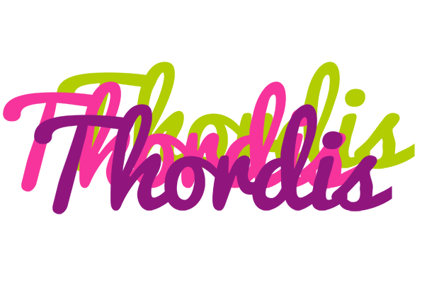 Thordis flowers logo