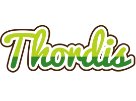 Thordis golfing logo